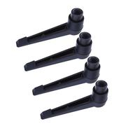 Hyuduo 4Pcs Maniglia Regolabile Metallo Riparazione Delle Manopole Della Macchina Leva di Serraggio Regolabile Acciaio inossidabile M4 / 5/6/8/10/12 Con Filettatura interna[M6-50Mm]
