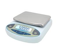 Hyuduo 5000G 0,01 G Scala di Precisione Digitale Scala di Laboratorio di Pesatura Elettronica con Ampia Allarme di Sovraccarico di Display per la Scienza degli Alimenti per Gioielli (Spina europea)