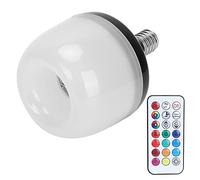 Hyuduo 5W RGBW E14 LightBulbic con Telecomando per L'illuminazione Vivente, Adatto per il Soggiorno -Hall -Hall Hotel, Risparmio Energetico