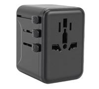 Hyuduo Adattatore da Viaggio Universale 2500W 10A 2 USB 2 Tipo C con Protezione da Sovraccarico e Standard di Presa Multipli per la Ricarica in Tutto il Mondo Durante i Viaggi D'affari