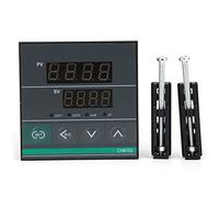 Hyuduo BERM CHB702 Regolatore di Temperatura Digitale, Algoritmo PID Regolazione Automatica Veloce Controllo Accurato, SSR a Stato Solido e Uscita Relè, con Termocoppia Tipo K, per