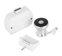 Hyuduo Blocco Biometrico con Impronta Digitale con Ingresso Senza Chiave, Materiale ABS, Ricarica USB di Emergenza e Sblocco Rapido per Armadi e Cassetti di Home Office