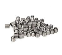 Hyuduo Chiusura del Filo in Acciaio Inossidabile M7X1-50 Pezzi Usa il Dado di Riduzione della Donna Maschio per gli Strumenti di Torporazione (2D)