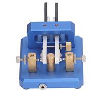Hyuduo Codice Morse Key Double Paddle Automatico per Allenamento a Onde Corte, Tasto CW Magnetico Affidabile per Amanti della Radio e Prosciutto, Codice Morse in Fibra di Carbonio in Acciaio (BLUE)