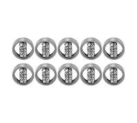 Hyuduo Cuscinetti a Sfere Autoallineanti da 10 Pezzi Cuscinetto a Blocchetto di Cuscino Ad Alta velocità in Acciaio Ad Alto Tenore di Carbonio Efficiente per Motori Ed Elettrodomestici