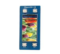 Hyuduo Display a Colori Modulo LCD, Schermata IPS a Risoluzione 240 X 135, 65K, Controllo SPI, per Lampone Pi Pico, con 4 Pulsanti, ST7789, 1.14in