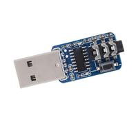 Hyuduo Dispositivo USB CW per Esercitarsi Codice Morse con Interfaccia da 3,5 Mm per gli Appassionati di Radioamatori, Supporto per Software VBand e modalità Lakey