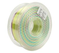 Hyuduo Filamento PLA in Seta Arcobaleno Sfumato da 1,75 Mm Filamento per Stampante 3D Multicolore Lucido Come la Seta con Alimentazione Costante Senza Intasamenti Stampa