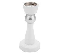 Hyuduo Forza Magnetica Forte, Arresto della Porta Magnetica in Acciaio Inossidabile, Supporto in Acciaio Inossidabile di qualità, Impedisce la Presa della Porta Liscia e Anti -Forte con Design (WHITE)