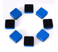 Hyuduo Gomme Magnetiche per Lavagna da 30 Pezzi, Morbide Eva con Funzione Easy Stick per Aule e Uffici (Blue)