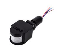 Hyuduo Interruttore Sensore di Movimento, Rilevatore PIR a Infrarossi Automatico On/off per Luci Interne, con Ampio Intervallo di Rilevamento di 180 Gradi, Ritardo Regolabile da 5 S a