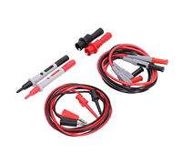 Hyuduo Kit di Test Multimetro Clamp/Holder di Prova, Set di Sonda per Clamp/Holder in Ottone PVC PA per il Circuito Elettrico del Veicolo, l'utilità Ampia Viene Fornito 2 Pc Ganci di Test, 2 Pcs,