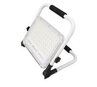 Hyuduo Lampada da Lavoro a LED, Lampada da Lavoro per PC in Alluminio, Proiettore Ricaricabile da 200 W, modalità Bianco Rosso Blu, Portatile da 10000 MAh per Mercato Notturno di Emergenza all'aperto