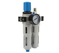 Hyuduo Lubrificante Combinato per il Regolatore del Filtro Dell'aria in Lega di Alluminio per il Trattamento della Fonte D'aria G1/4 Forte Pressione
