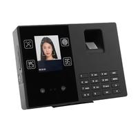 Hyuduo Macchina per la Presenza dei Dipendenti 4 in 1, Riconoscimento PIN Dell'impronta Digitale del Viso con capacità di 1000 e Verifica di 0,6 Secondi per Uffici di Piccole Imprese e (Spina europea)