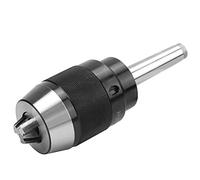 Hyuduo Mandrino per Trapano 42CrMo Mandrino Autoserrante APU13 da 1 a 13 Mm 3 Ganasce Morse 2 Codolo Conico Tirare Indietro Tornio Utensile per Foratura per Bloccaggio e Foratura di Macchine Utensili