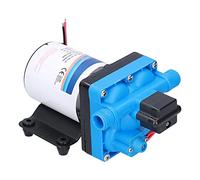 Hyuduo Micro Pompa a Membrana Pompa Elettrica dell'Acqua 12V DC Plastica Tecnica 11,3 L Min 3,0 GPM 124,7 Piedi Testa Autoaspirante Ad Alta Pressione per Autolavaggio RV Giardino a Spruzzo