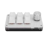 Hyuduo Mini Tastiera Gioco Meccanica a 6 Tasti Negli Stati Uniti Pad RGB Interruttore Rosso Mini Tastiera USB per Ingrandire Zoom Indietro Copia Incolla Seleziona Tutto Taglia Gioco