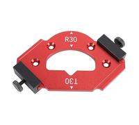 Hyuduo Modello per Smusso Angolare R30 T30 per Raggio, Strumento per Smussatura in Lega di Alluminio per la Lavorazione del Legno, Realizzazione di Mobili, Cornici per Foto, Tavoli e Sedie