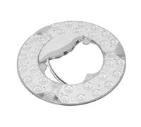 Hyuduo Modulo Luminoso per Ventilatore da Soffitto a LED Rotondo, Materiale in Alluminio, Distribuzione Uniforme della Luce, Ideale per Ventilatori da Soffitto e Lampadari (30W)