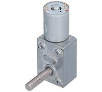 Hyuduo Motore CC Ad Alta Torsione, Motore a Margine dell'encoder 8 X 33 Mm, Albero in Acciaio Inossidabile, velocità Regolabile, e Retromarcia, Albero Filettato M8, qualità Tranquilla e Premium,