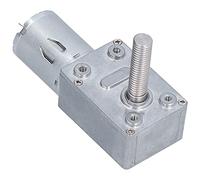 Hyuduo Motore CC Ad Alta Torsione, Motore a Margine dell'encoder 8 X 33 Mm, Albero in Acciaio Inossidabile, velocità Regolabile, e Retromarcia, Albero Filettato M8, qualità Tranquilla e Premium,