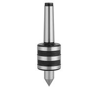 Hyuduo MT2 Utensile per Tornio in Acciaio Ad Alta velocità con Centro Livellato con Cuscinetto di Precisione per Tornitura CNC a Carico Medio Design della Guarnizione Antipolvere Durezza 55-60HRC