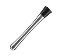 Hyuduo Muddler per Cocktail in Acciaio Inossidabile - Pestello da Bar per Mojito con Impugnatura Ergonomica e Testa a Griglia - Ideale per Pestare la Frutta in Cocktail, Bar, Ristoranti