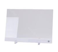 Hyuduo Nota LED Nota 7 Colori Acrilico Cancella Asciutta 4 Modalità Disegno di Scrittura Light Up Message Glow Memo Board per Scarabocchi Segni Personalizzati Partite Warm Glow Room