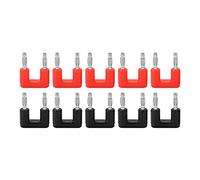 Hyuduo Pagine di Banana Altoparlante a 2 Vie Dual Banana Plug Short Circuit con Placcatura in Ottone con Guaina Isolata ABS per Fili di Altoparlanti Strumenti Elettronici