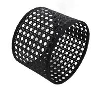 Hyuduo Paralume Cavo, Materiale PE, Compatibile con E27 E14, Luce Decorativa per Soggiorno e Camera da Letto, Diametro 16 Cm per Lampade da Tavolo e da Terra