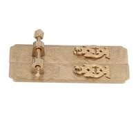 Hyuduo Piastra Frontale per Armadio Maniglie per Armadi in Ottone Modello con Caratteri Paesaggistici retrò Piastra per Porta per Armadi Cassetti Hardware Decorativo in Stile Orientale Cinese