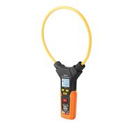 Hyuduo Pinza Amperometrica Flessibile, Tester di Corrente CA 3000 A con Display LCD e Blocco Dati per Test Elettrici, Multimetro Portatile Portatile per Elettricisti e Manutenzione (PM2019S)