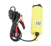 Hyuduo Pompa Elettrica Portatile, Tecnopolimeri, Portata 30 L/min, Pompa Sommergibile per Trasferimento Carburante per Uso Automobilistico e Agricolo (24V)