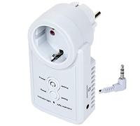 Hyuduo Presa di Corrente Intelligente GSM, Presa di Controllo Remoto con Sensore di Temperatura, Comando SMS di Allarme, Funzione di Temporizzazione per il Museo della (Versione inglese standard