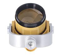 Hyuduo Prisma della Stazione Totale Prisma di Misurazione ABS Singolo e K9 64 Mm Offset 0 e 30 Mm con Borsa per Il Rilevamento della Misurazione della Mappatura della Distanza per Utenti
