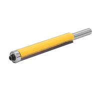 Hyuduo Punta per Fresa Cementata in Carburo, Punta per Rifinitura a Filo con Gambo da 8 Mm per la Lavorazione del Legno, 8x12,7x50,8 Mm, Ideale per la Realizzazione di Modelli (*12,7*76,2 )