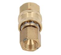 Hyuduo Raccordi a Connessione Rapida per Idropulitrice Raccordi Rapidi per Idropulitrice in Ottone e Acciaio Inossidabile 5000 PSI M22x1,5 Mm Adattatore Maschio Femmina per la Pulizia dei Tubi
