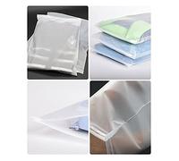 Hyuduo Sacchetti di Imballaggio con Cerniera Glassata, Custodia per il Curso (20x28cm (7.9x11.0in))