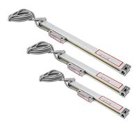 Hyuduo Scala Lineare, Codificatore di Lettura Digitale di Precisione 5um con Profilo in Lega di Alluminio Pressofuso per Visualizzatore JC800, Facile da Installare e (Corsa 0-200 mm 0-400 mm 0-500)