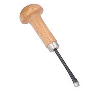 Hyuduo Scalpello per Intaglio del Legno, Materiale in Faggio e Acciaio, Sgorbia Dritta per Principianti e Professionisti della Lavorazione del Legno