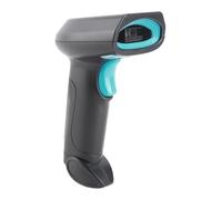 Hyuduo Scanner di Codici a Barre Portatili, Lettore di Codice a Barre 2D 2,4G IP54 1d con Indicatore LED di Annuncio Vocale per il Magazzino del Supermercato Store, Scansione, Feedback in Tempo