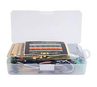 Hyuduo Scheda di Sviluppo, Kit Iniziale di Componenti Elettronici di Base con Breadboard, Scheda di Resistenza, Pulsante a Sfioramento, LED Resistore, Componenti Interni del Computer