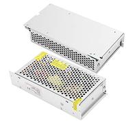 Hyuduo Schermata a LED a Medio Tensione -stalumina a Lungo Termine Driver di Alimentazione per L'automazione Industriale (S-200-12 (12V/16.7A/200W) AC110/220V ± 15%)