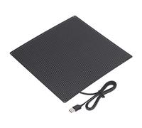 Hyuduo Schermata del Display LED, Interfaccia USB, Controllo delle App, Segno LED Programmabile con Risoluzione 64x64, per Segni Riflettenti, Nomi, Badge