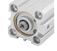 Hyuduo SDA25 30 Cilindro Pneumatico Pneumatico a Doppio Effetto Cilindro Industriale Compatto in Alluminio Alesaggio 25 Mm Corsa 30 Mm per Apparecchiature di Automazione