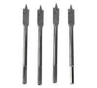Hyuduo Set di Bombe per Trapano Sponsorizzazione per la Lavorazione del Legno con Bit Piatti Paddle in Acciaio Al Carbone Ad Alto Contenuto di Strumenti per Manici 12 Mm, 4pcs