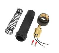 Hyuduo Set di Kit di Conversione Adattatore per Torcia di Saldatura Mig CO2, Set di Parti di Ricambio per Raccordi in Stile Europeo con Nucleo in Ottone, con Dado con Impugnatura in Gomma a Molla