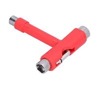 Hyuduo Skate -Tool Easytocarry T -Kit Chiave Hex a Mano per la Modifica dell'Acciaio in Lega Rossa