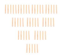 Hyuduo Spine di Centraggio in Legno, Spine di Centraggio in Legno M6*30 50 Pezzi per Mobili, di , per Parti Sciolte e Modellismo con Design Scanalato, Supporto e Durata (M6*50(50 PZ))